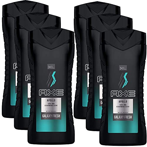 AXE Apollo Men's Body Wash, 1|5 fl oz 6-Pack, Refreshing Fragrance
| AXE Male Body Wash Apollo, 1|5 fl oz 6-Pack, Stron