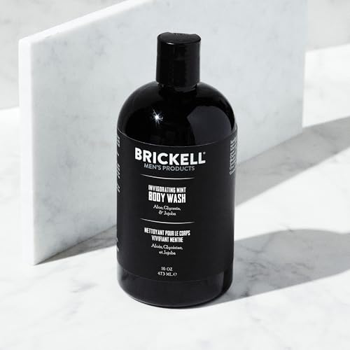 Brickell Men's Invigorating Mint Body Wash for Men Sulfate Free and Natural
| Brickell Men's Invigorating Mint Body Was
