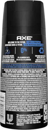 AXE Deodorant Body Spray Anarchy 150 Ml / 5.07 Oz for Men in Daily Summer Use Lightweight Long-Lasting Freshness Pack of