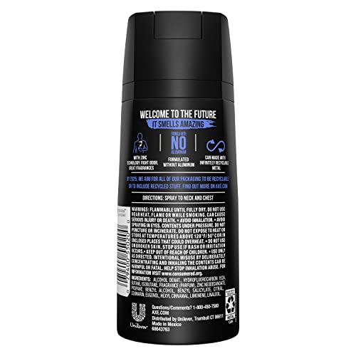 AXE Phoenix Body Spray Deodorant For Men Long Lasting Odor Protection Without Aluminum, 4 Oz (Pack of 4)  
AXE Phoenix D