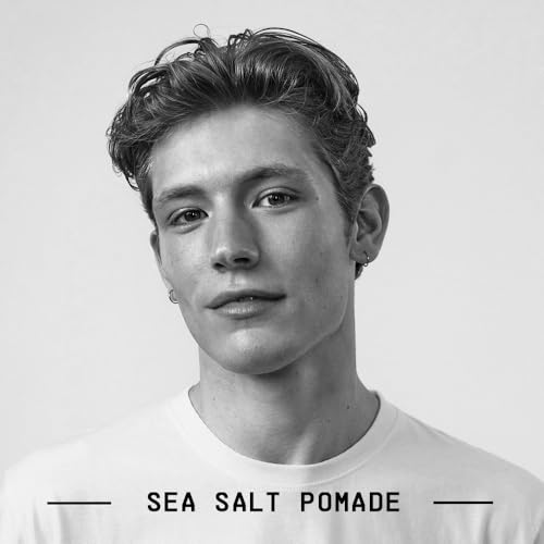 Fatboy Sea Salt Hair Pomade for All Hair Types with Coconut Oil & Shea Butter